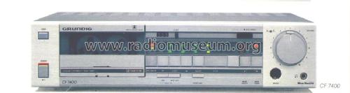 Cassette Deck CF7400; Grundig Radio- (ID = 2053189) Ton-Bild