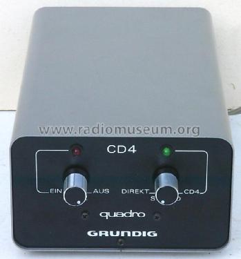 CD-4 Demodulator mit Netzgerät; Grundig Radio- (ID = 1297369) mod-past25