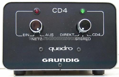 CD-4 Demodulator mit Netzgerät; Grundig Radio- (ID = 1297370) mod-past25