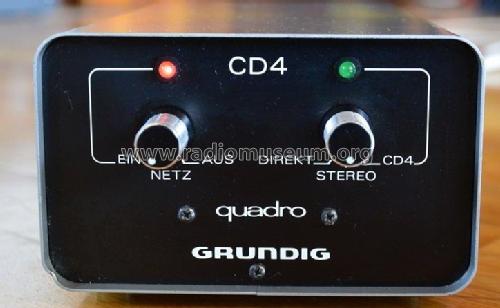 CD-4 Demodulator mit Netzgerät; Grundig Radio- (ID = 1849950) mod-past25