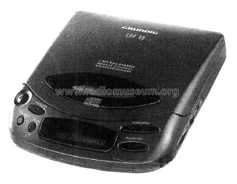 CD Player CDP80; Grundig Radio- (ID = 1060913) R-Player