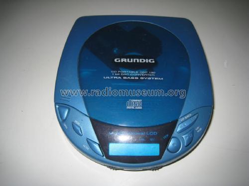 CD Portable CDP180; Grundig Radio- (ID = 1941834) R-Player