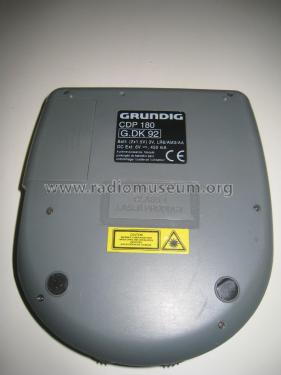 CD Portable CDP180; Grundig Radio- (ID = 1941837) R-Player
