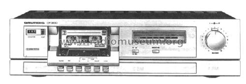 HiFi-Cassettendeck CF300; Grundig Radio- (ID = 1362531) R-Player