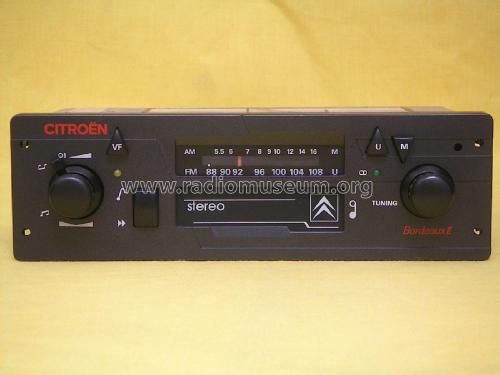 Citroen Bordeaux II ; Grundig Radio- (ID = 2382453) Autoradio