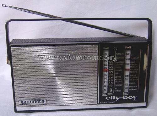 City-Boy 208; Grundig Radio- (ID = 1521708) Radio