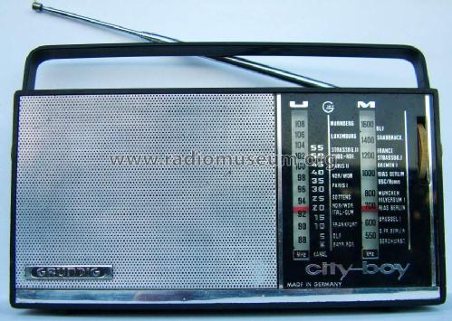 City-Boy 208; Grundig Radio- (ID = 505367) Radio