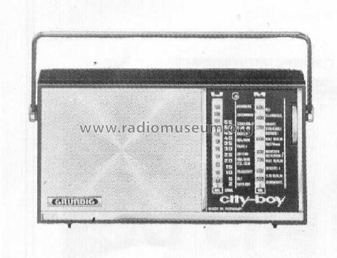 City-Boy 208; Grundig Radio- (ID = 98796) Radio