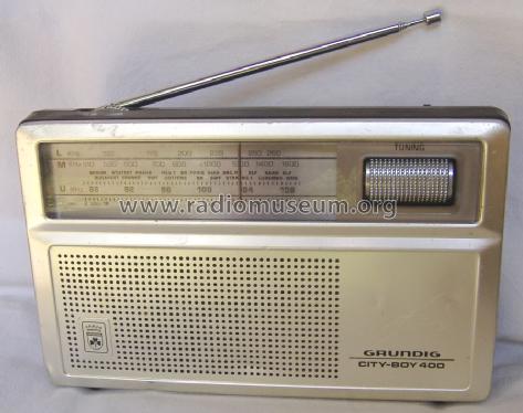 City-Boy 400; Grundig Radio- (ID = 1486564) Radio