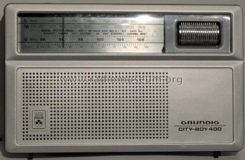 City-Boy 400; Grundig Radio- (ID = 561056) Radio