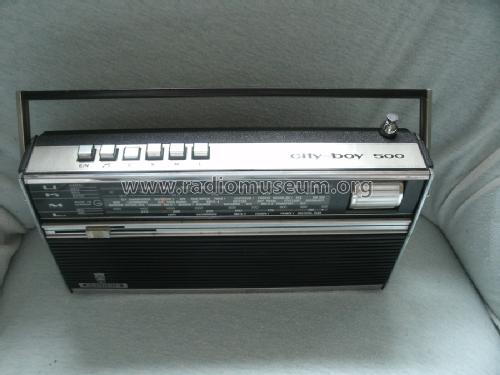 City-Boy 500; Grundig Radio- (ID = 1663929) Radio