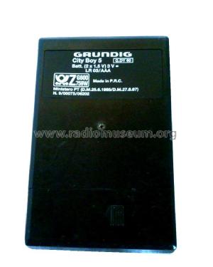 City Boy 5; Grundig Radio- (ID = 2749200) Radio
