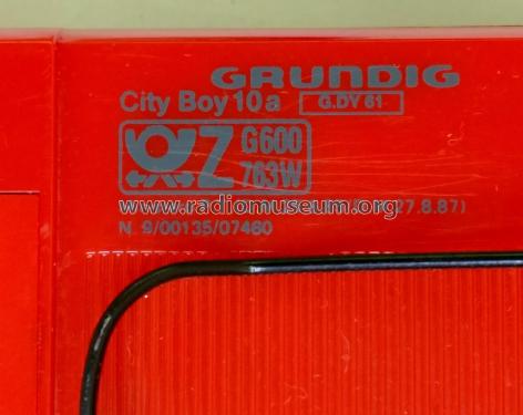City Boy Stereo 10a; Grundig Radio- (ID = 2316666) Radio