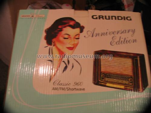 Classic 960 Anniversary Edition ; Grundig Radio- (ID = 406725) Radio