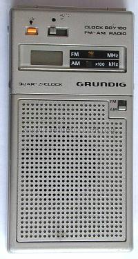 Clock-Boy 100; Grundig Radio- (ID = 1640366) Radio