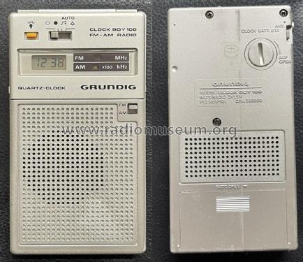 Clock-Boy 100; Grundig Radio- (ID = 2881201) Radio