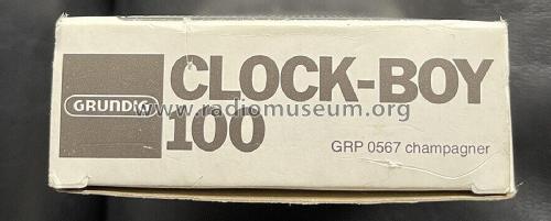Clock-Boy 100; Grundig Radio- (ID = 2881208) Radio