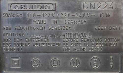 CN224 Automatic; Grundig Radio- (ID = 1716000) Enrég.-R