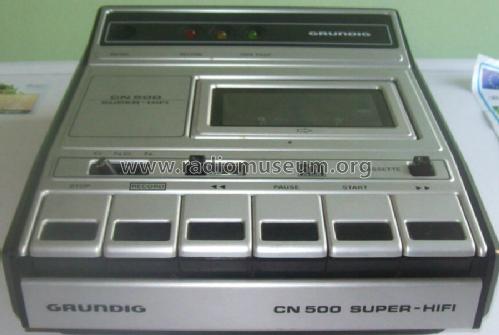 CN 500 Automatik GRUNDIG Hifi Cassettenrecorder Bedienungsanleitung Original 