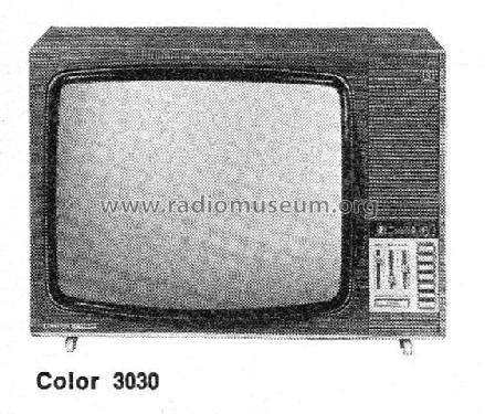 Color 3030; Grundig Radio- (ID = 2108259) Television