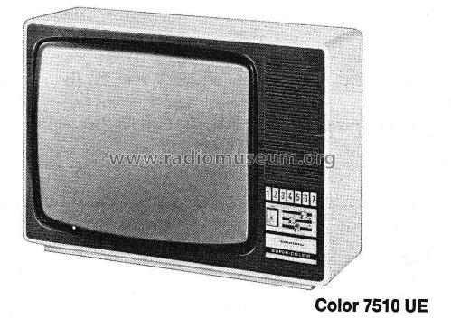Color 7510UE; Grundig Radio- (ID = 2100394) Television