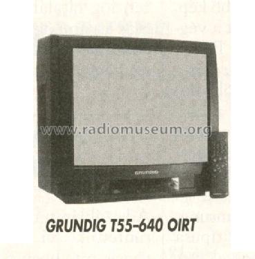 Colour Television T55-640 OIRT; Grundig Radio- (ID = 1211289) Television