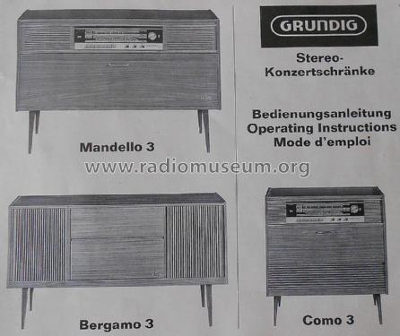 Como 3 Ch= CS160MS; Grundig Radio- (ID = 1523353) Radio