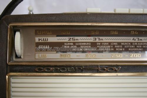 Concert-Boy 202; Grundig Radio- (ID = 1354540) Radio