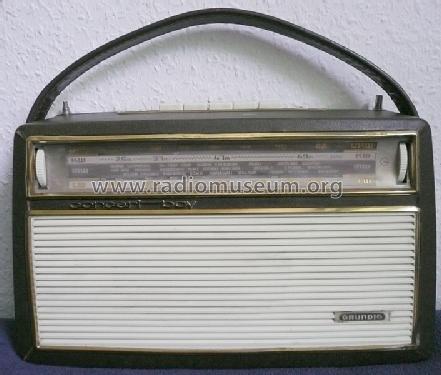 Concert-Boy 202; Grundig Radio- (ID = 605542) Radio