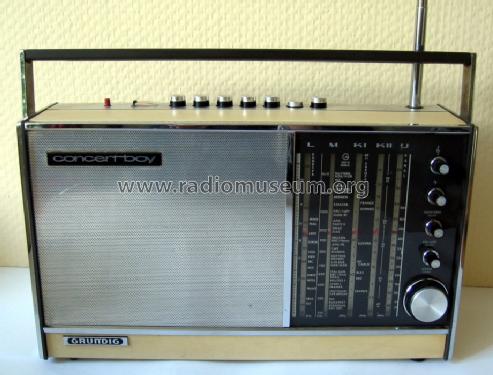 Concert-Boy 206; Grundig Radio- (ID = 1321376) Radio