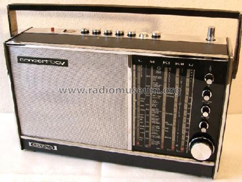 Concert-Boy 206; Grundig Radio- (ID = 189390) Radio