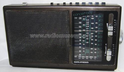 Concert-Boy 225; Grundig Radio- (ID = 1937091) Radio