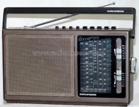 Concert Boy 225a; Grundig Radio- (ID = 706213) Radio