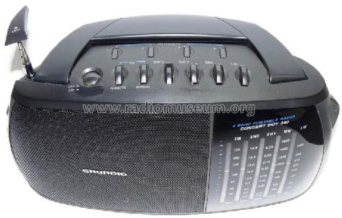 Concert Boy 240; Grundig Radio- (ID = 717262) Radio