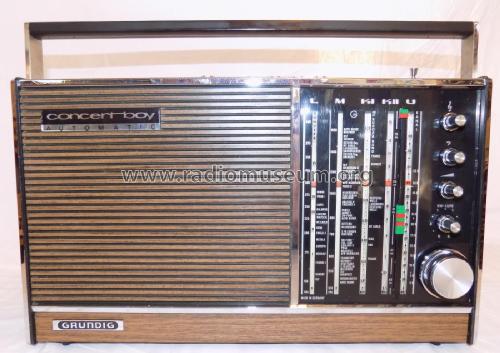 Concert-Boy Automatic 209; Grundig Radio- (ID = 1969743) Radio