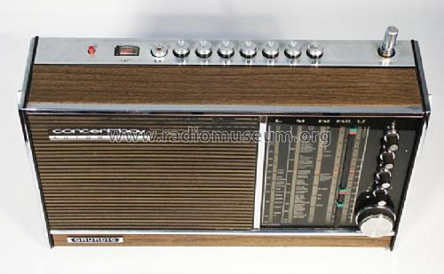 Concert-Boy Automatic 209; Grundig Radio- (ID = 793759) Radio