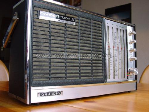 Concert-Boy Automatic N210; Grundig Radio- (ID = 105437) Radio