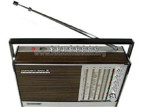 Concert-Boy Automatic N210; Grundig Radio- (ID = 467342) Radio