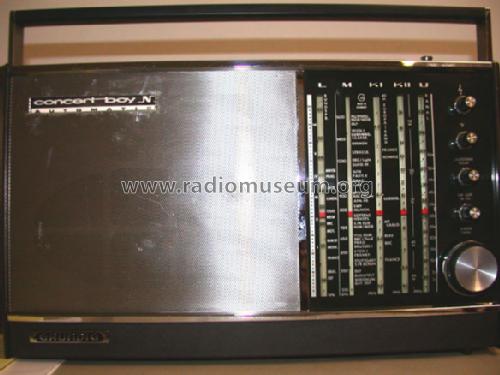 Concert-Boy Automatic N210; Grundig Radio- (ID = 50756) Radio