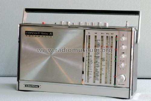 Concert-Boy Automatic N210; Grundig Radio- (ID = 69835) Radio