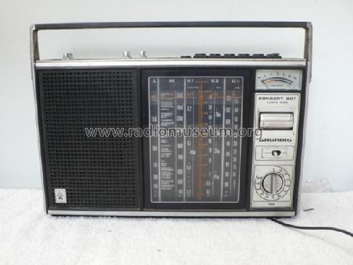 Concert-Boy Luxus 1500; Grundig Radio- (ID = 1659339) Radio