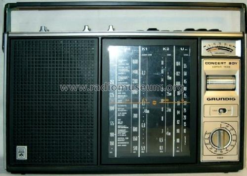 Concert-Boy Luxus 1500; Grundig Radio- (ID = 523855) Radio