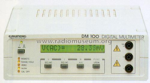 Digitalmultimeter DM100; Grundig Radio- (ID = 1712498) Equipment