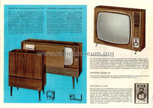 Eleganz 23; Grundig Radio- (ID = 2137221) Television