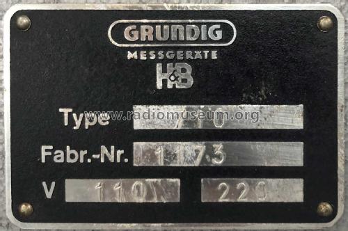 Elektronischer Schalter 710; Grundig Radio- (ID = 2422051) Equipment