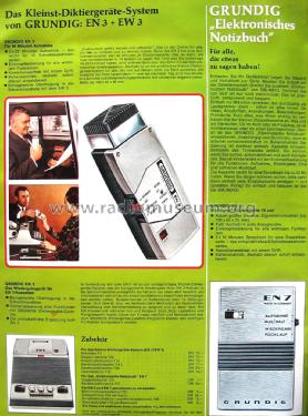 Elektronisches Notizbuch EN3 Luxus; Grundig Radio- (ID = 2557672) R-Player