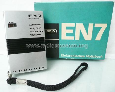 Elektronisches Notizbuch EN7; Grundig Radio- (ID = 744955) R-Player