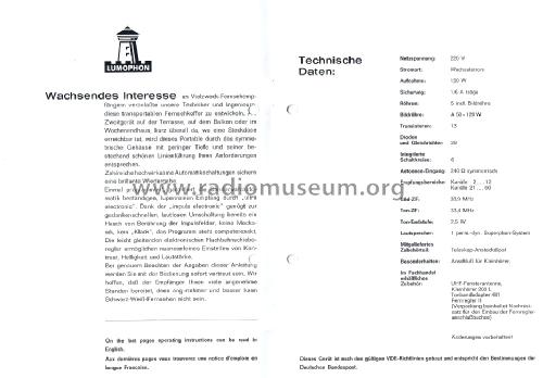 Elite Super Electronic 2030UE; Grundig Radio- (ID = 1477538) Fernseh-E