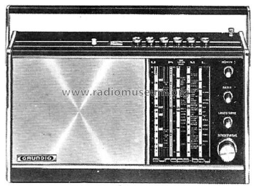 Europa-Boy 208; Grundig Radio- (ID = 1541686) Radio