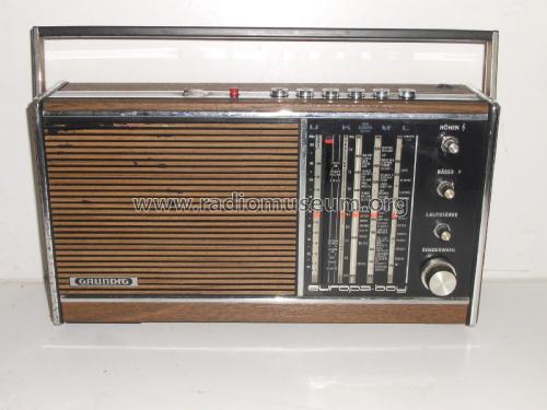 Europa-Boy 208; Grundig Radio- (ID = 1866334) Radio